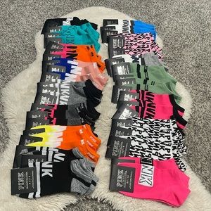 ✨NWT 5/ $30 Pink Victoria Secret Socks✨